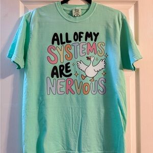 Mint Green Graphic T-Shirt